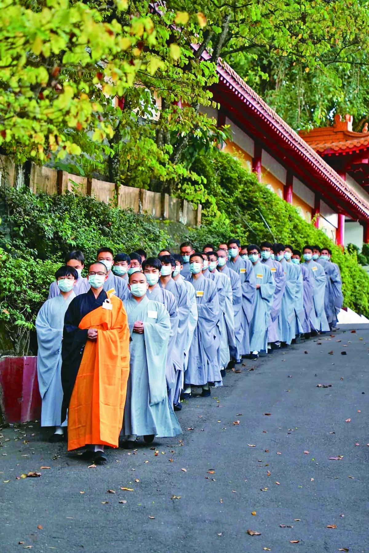 【叢林風光】叢林暑期短期出家 青年佛子共結法緣