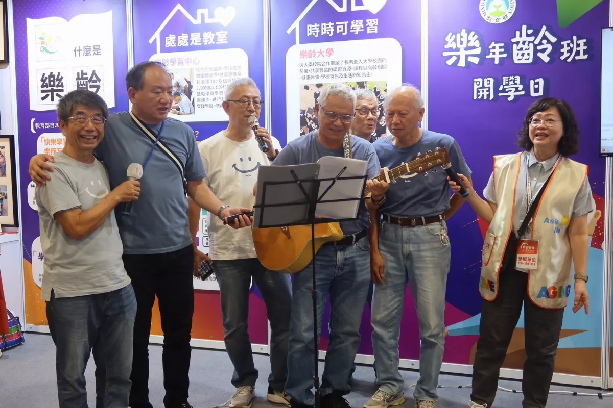 長者樂齡學習  展現活力創意