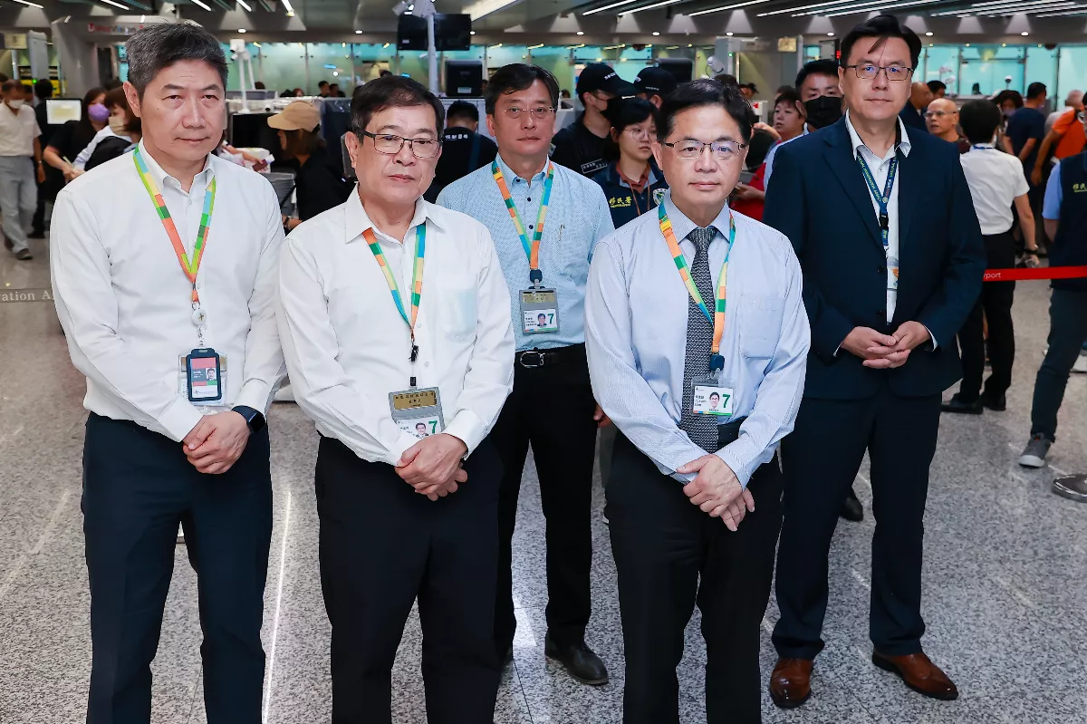 桃機運量持續成長 李孟諺視察機場工程