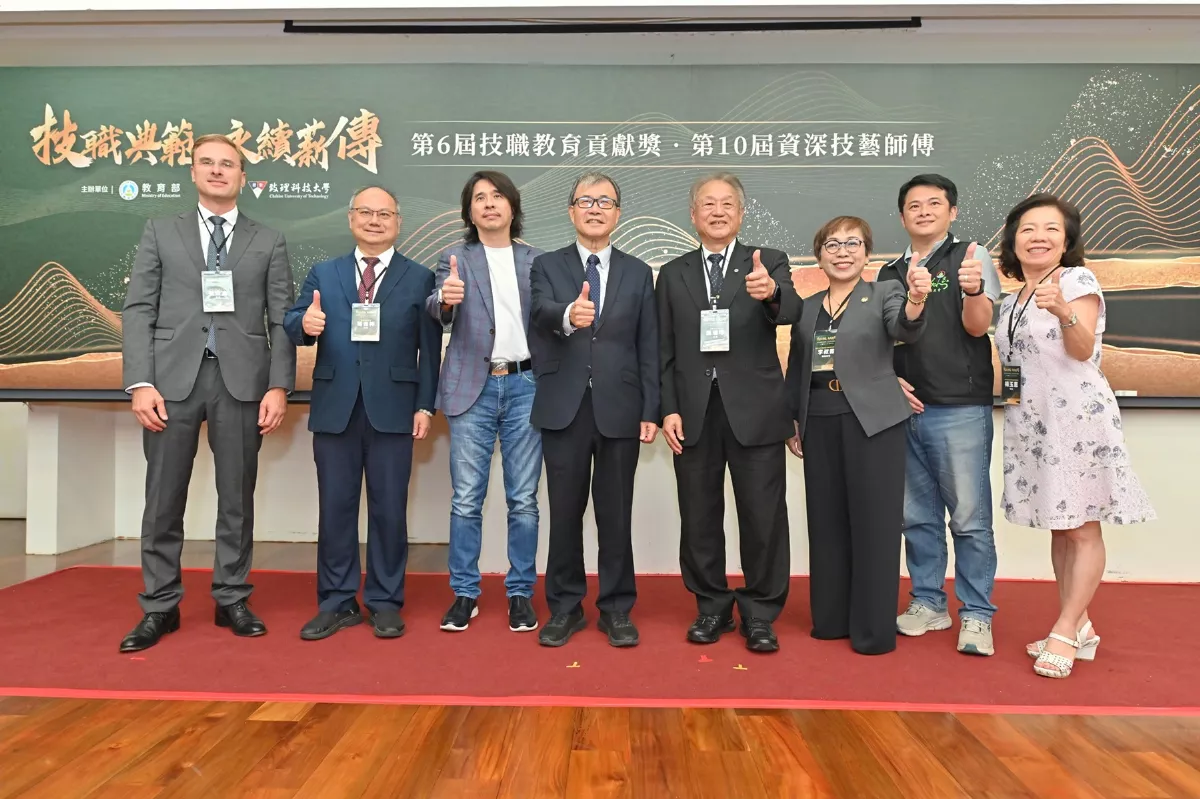 李宏達維護飛安傳承 獲資深技藝師傅殊榮