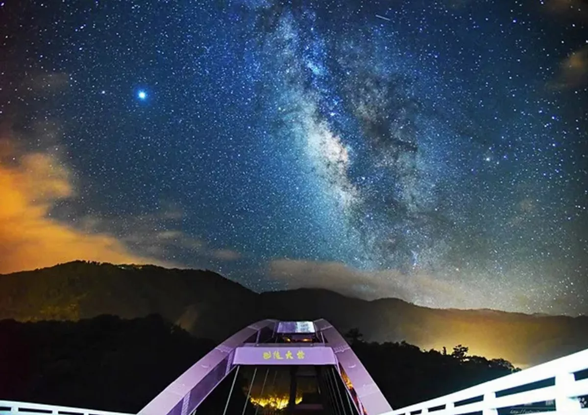 北橫流星雨之夜 七夕來桃園這裡觀星