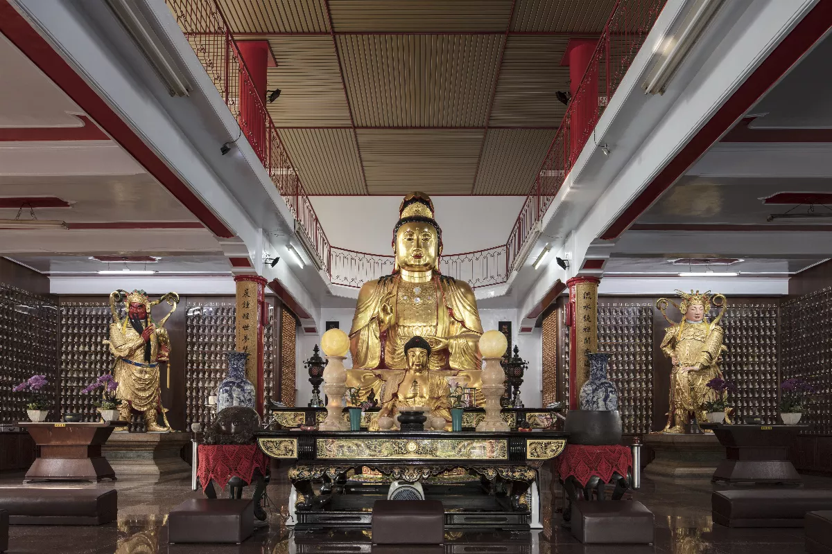 福州派大泥塑　義永寺觀音菩薩列文資古物