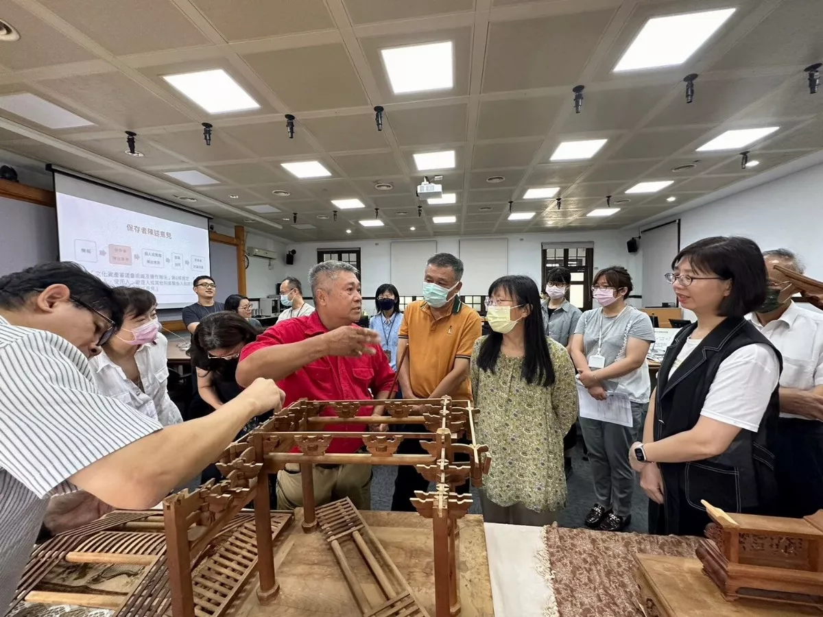 傳承小木作技藝近一甲子  莊傳興獲文資技術保存者