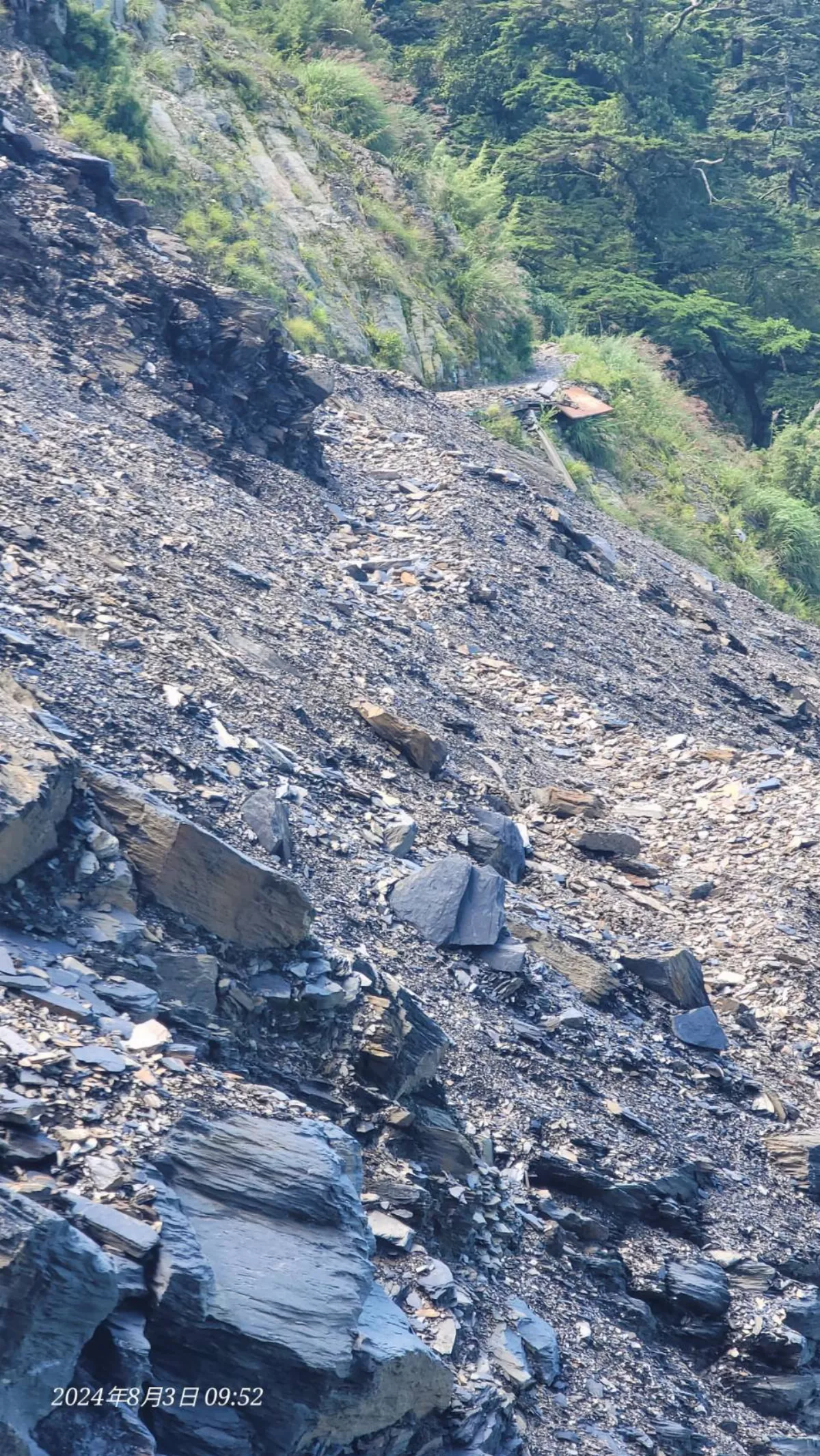 能高越嶺道遭風災毀橋路損 封園整修至今年底