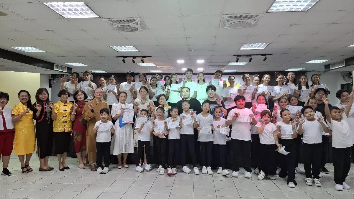 Mesmerizing Success! Philippines Yuan Thong Temple's SanHao Trifold Summer Workshop Exhibition