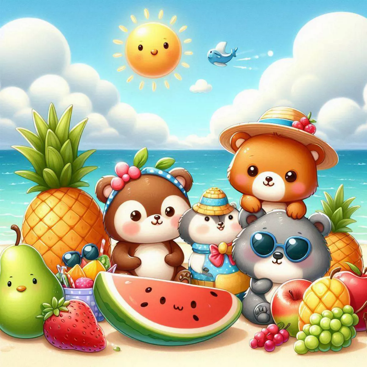 AI動物狂想曲  沁涼一夏