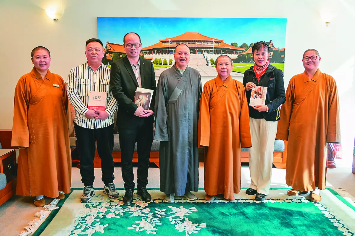 重慶華巖寺方丈  訪南天寺、南天大學