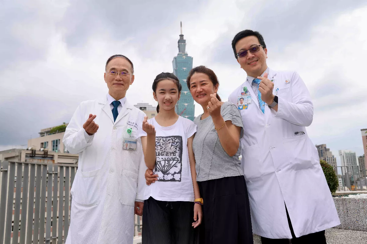 從北醫病床到球場 女童重拾跑跳童年