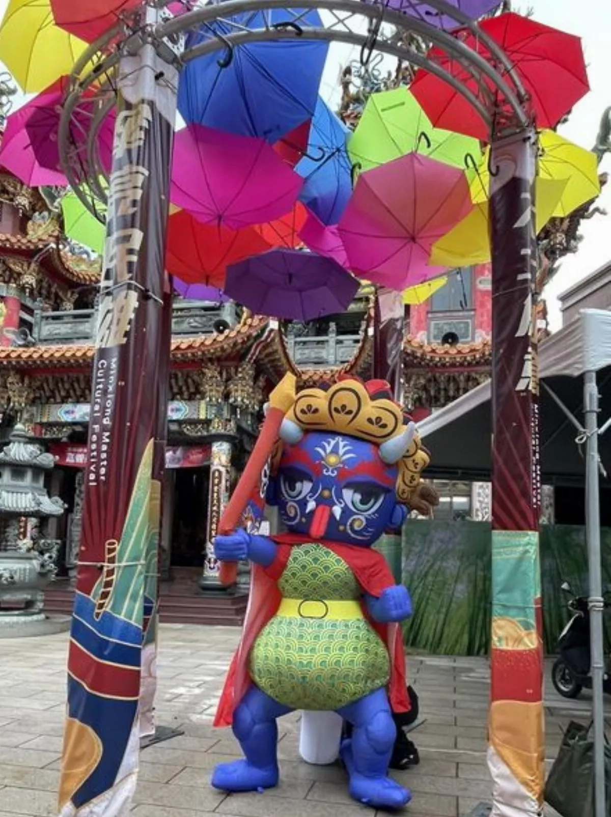 民雄大士爺祭 今晚火化升天