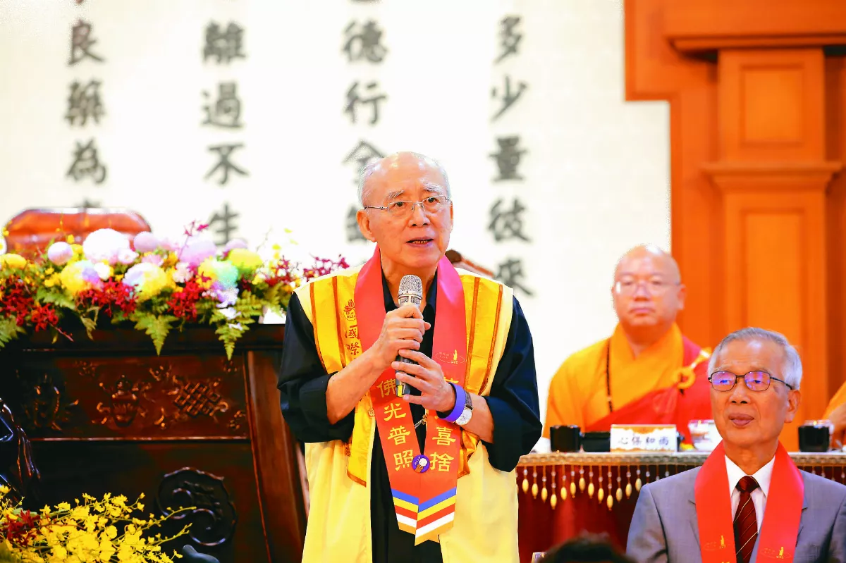佛光山供僧 緬懷師恩依教奉行