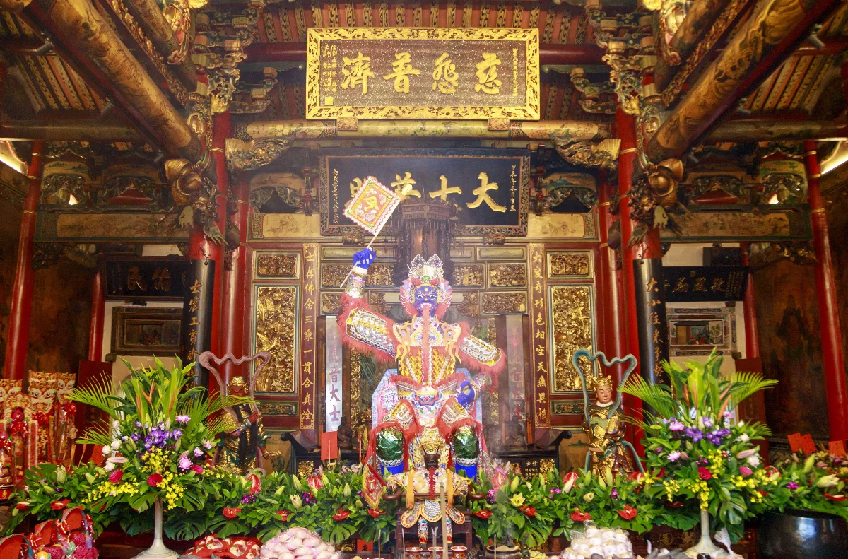 民雄大士爺祭 今晚火化升天