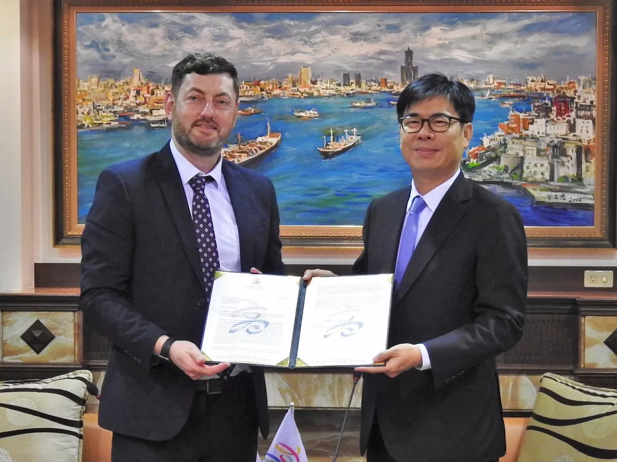 深化情誼 高市與愛丁堡市建立友好城市