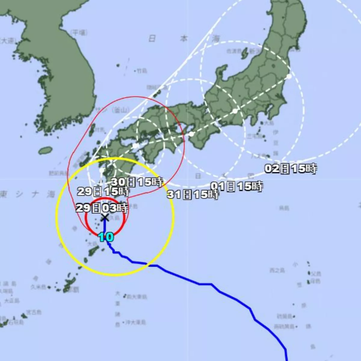 珊珊來襲　日本氣象廳發布史上第4次颱風特別警報 