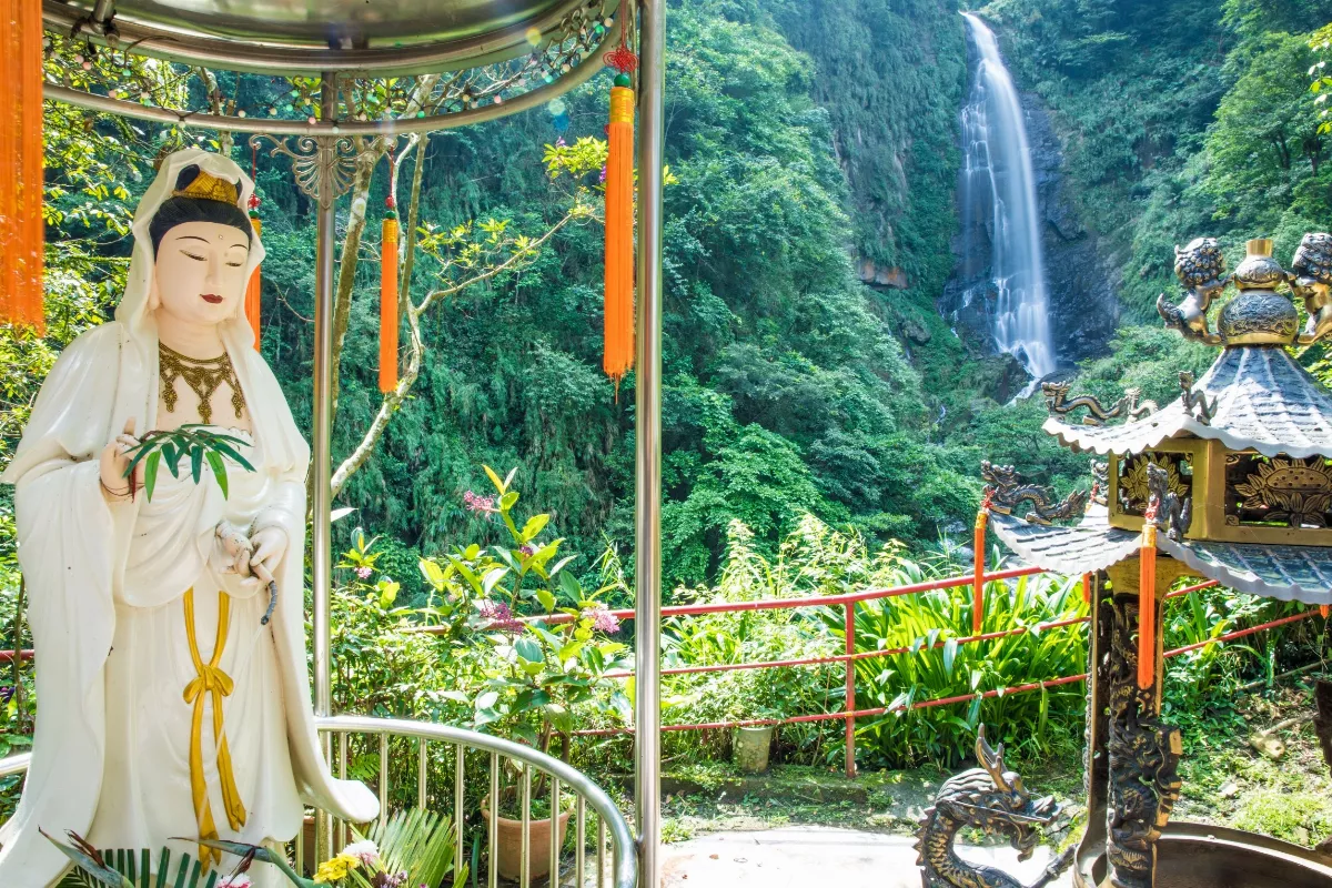 知名綜藝節目9月4日來取景  嘉義觀音瀑布開放免費入園