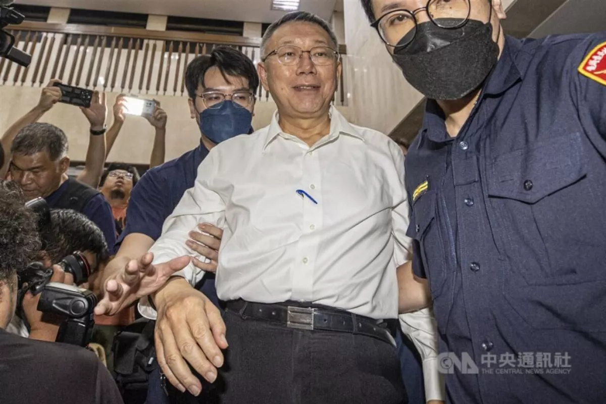 柯文哲涉京華城案被逮 日媒：民眾黨對兩大黨挑戰受挫