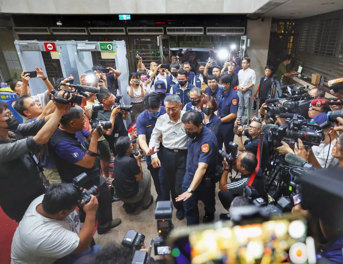 柯文哲律師認為逮捕程序有瑕疵 聲請提審
