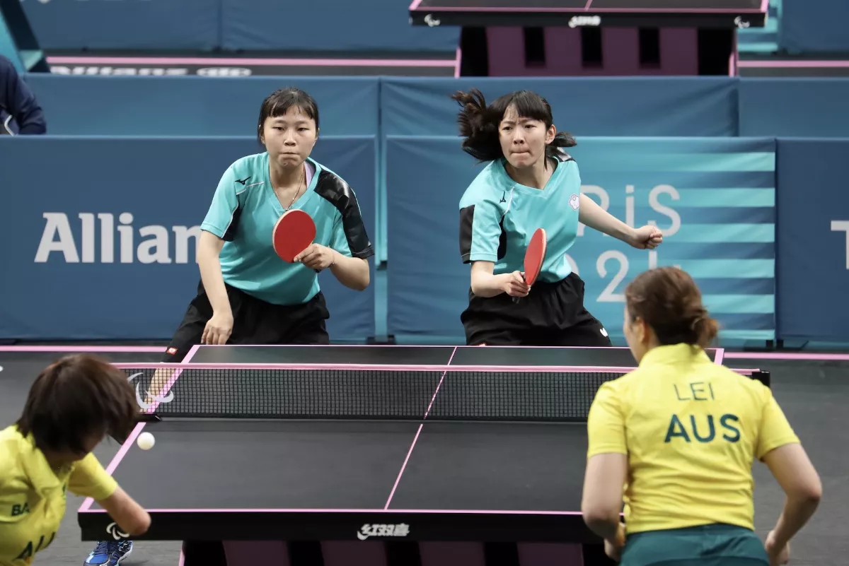 帕運／追平隊史最佳 中華桌球女雙奪銀