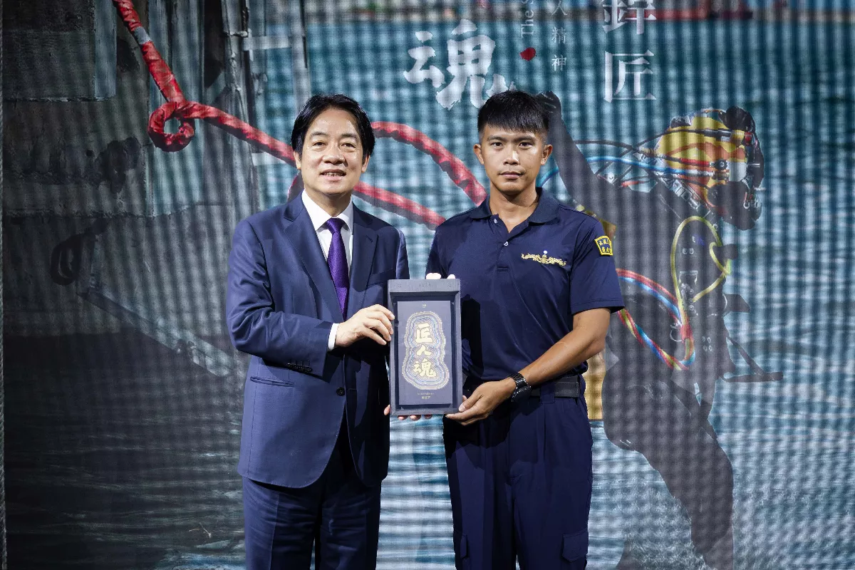 九三軍人節前夕 文總推《匠人魂》「水下銲匠」致敬國軍