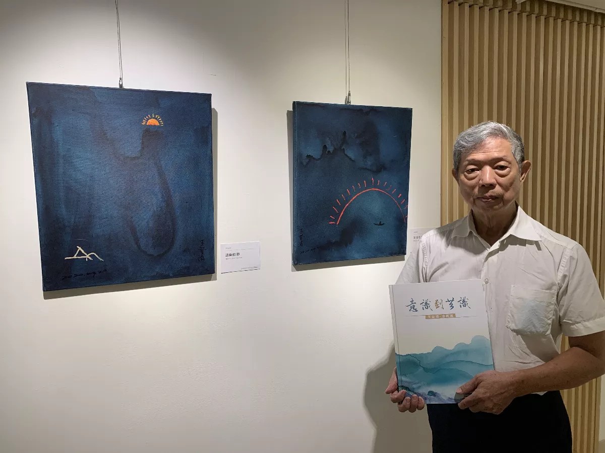 失學卻獨鐘情於繪畫 王登清彩筆揮灑美麗人生