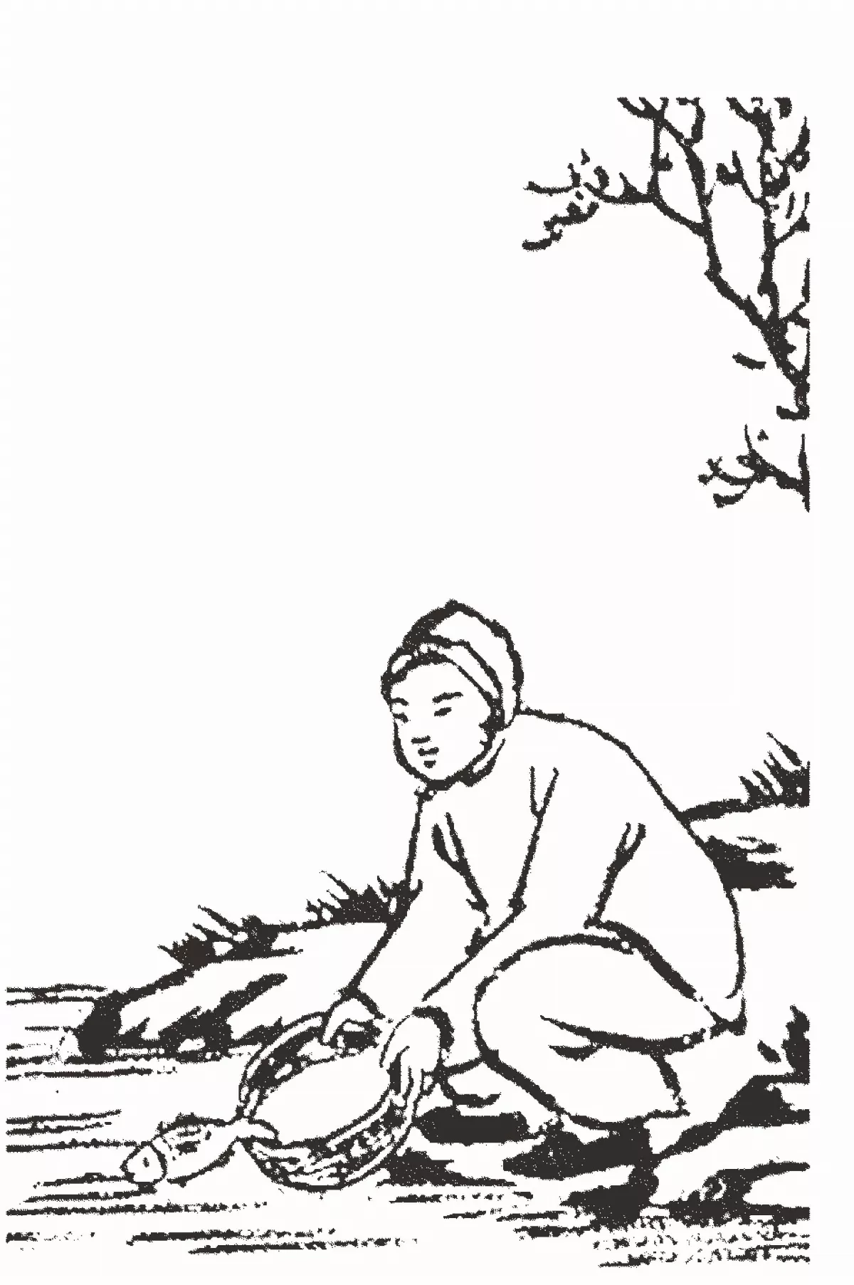 【護生畫集】放魚