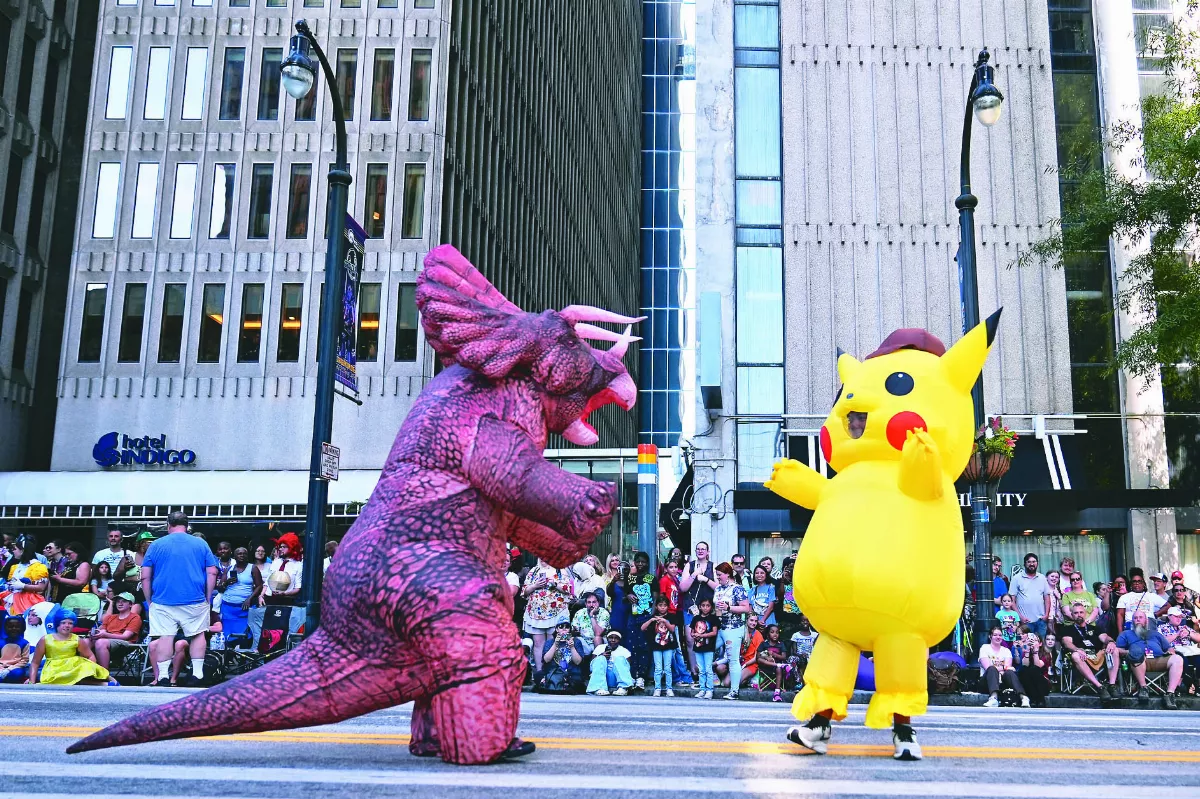 當恐龍遇上皮卡丘