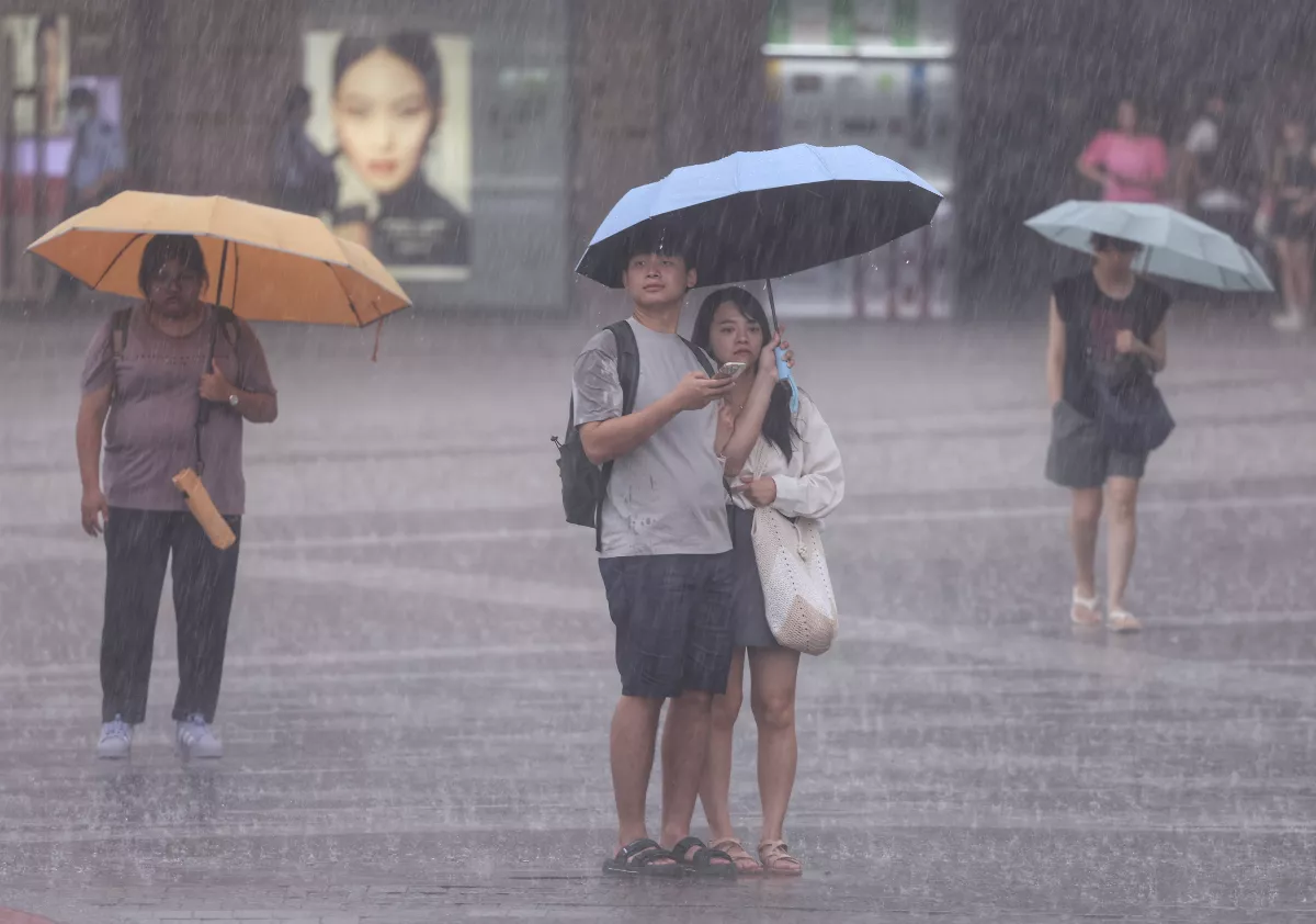 摩羯颱風外圍環流影響 氣象署發布3縣市大雨特報
