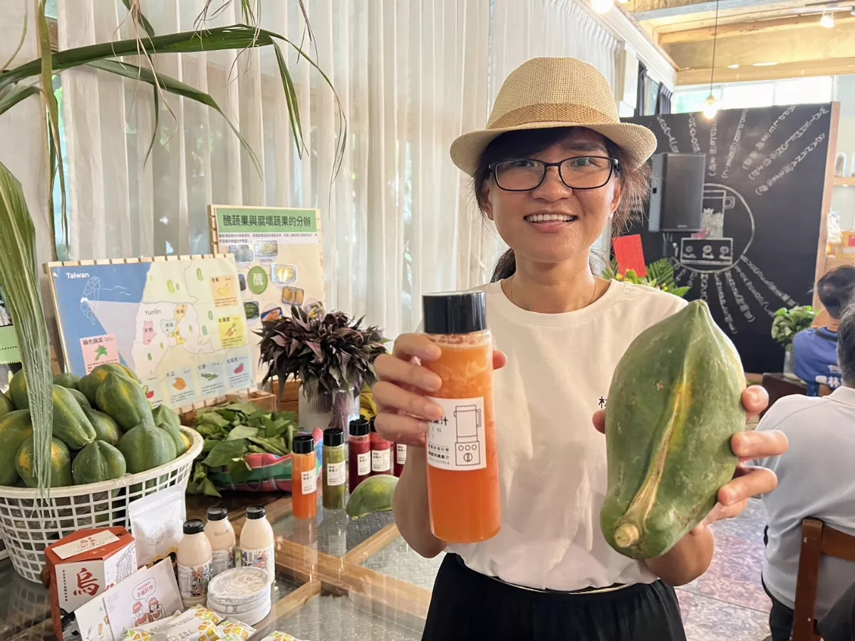 果汁業者推廣食農教育 醜蔬果也能是美味果汁