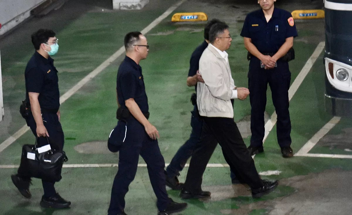 柯文哲遭羈押 律師聲明不提抗告