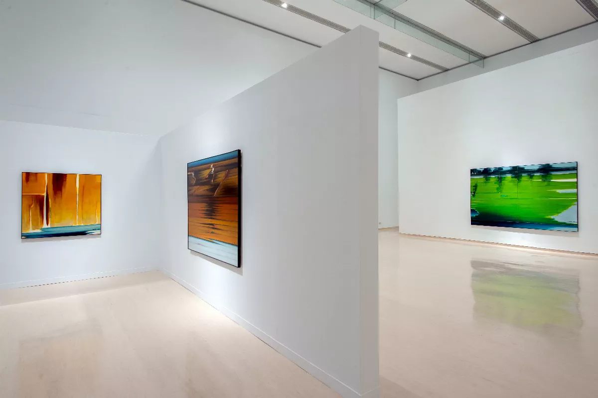 抽象繪畫探尋土地光彩 陳聖頌分享心中的風景