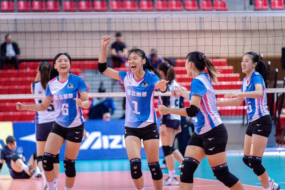 排球／鯨華女排5局險勝中纖 帶走福爾摩沙盃季軍