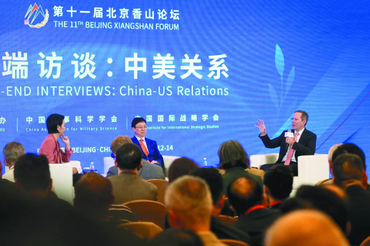 香山論壇 台海議題中美犀利交鋒