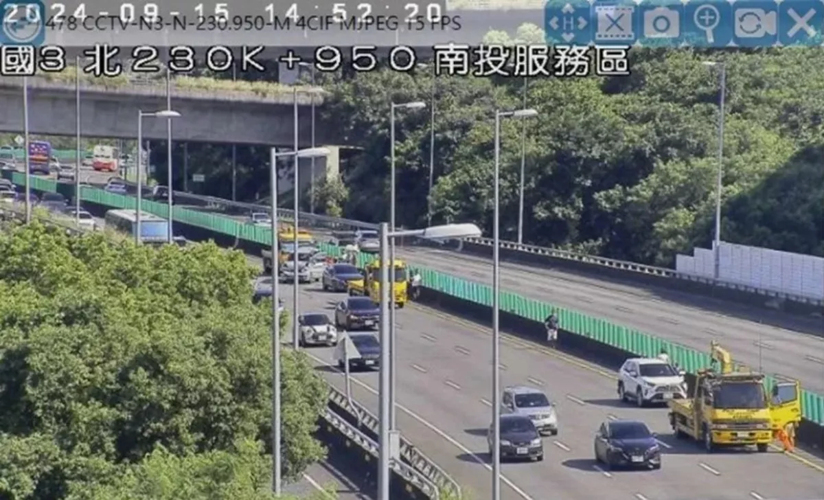 下午國道6壅塞路段曝光 中秋前夕交通量估增4％