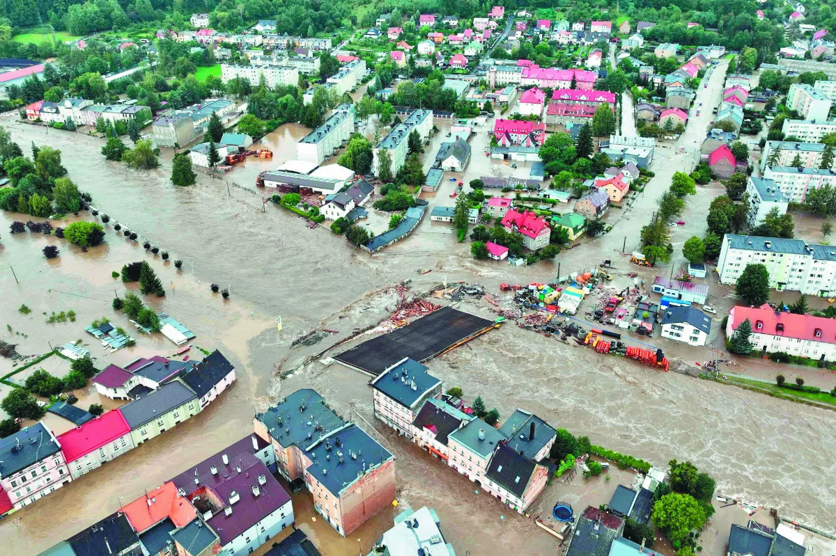 風暴狂襲中東歐