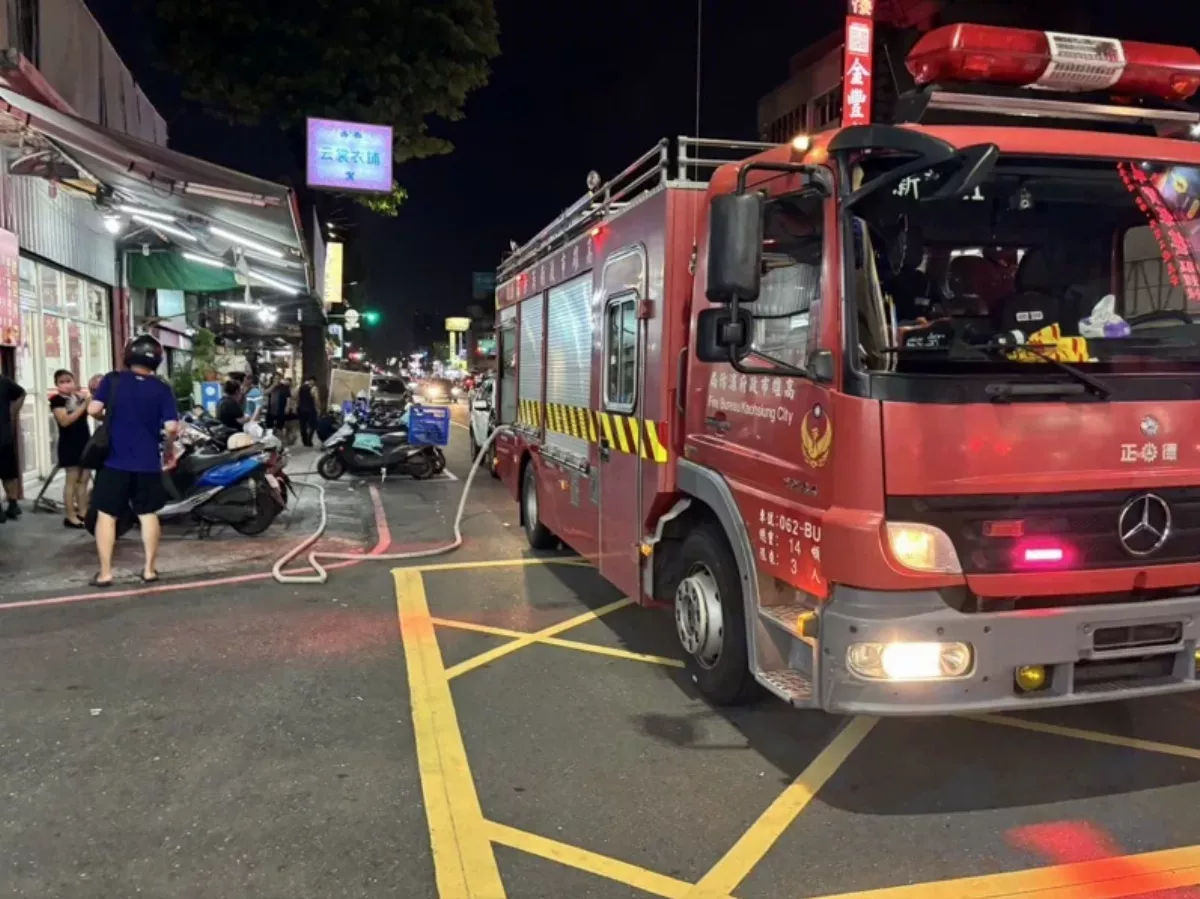 高雄左營傳瓦斯外洩 警消封路追洩漏源