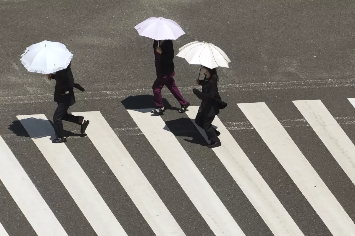 東京18日高溫破35度 創150年觀測史最晚猛暑日