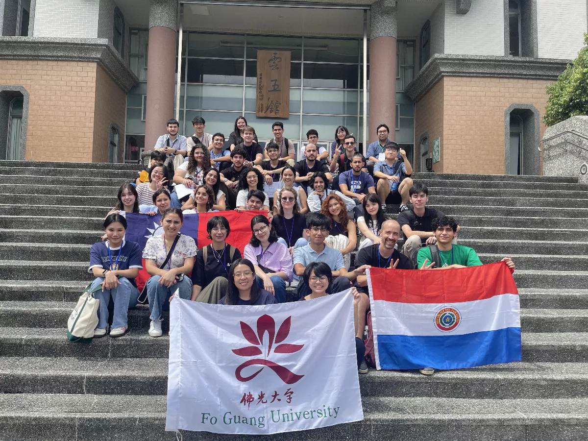 歡迎外籍生跨海學習  佛大華語班開學典禮氣氛熱烈 