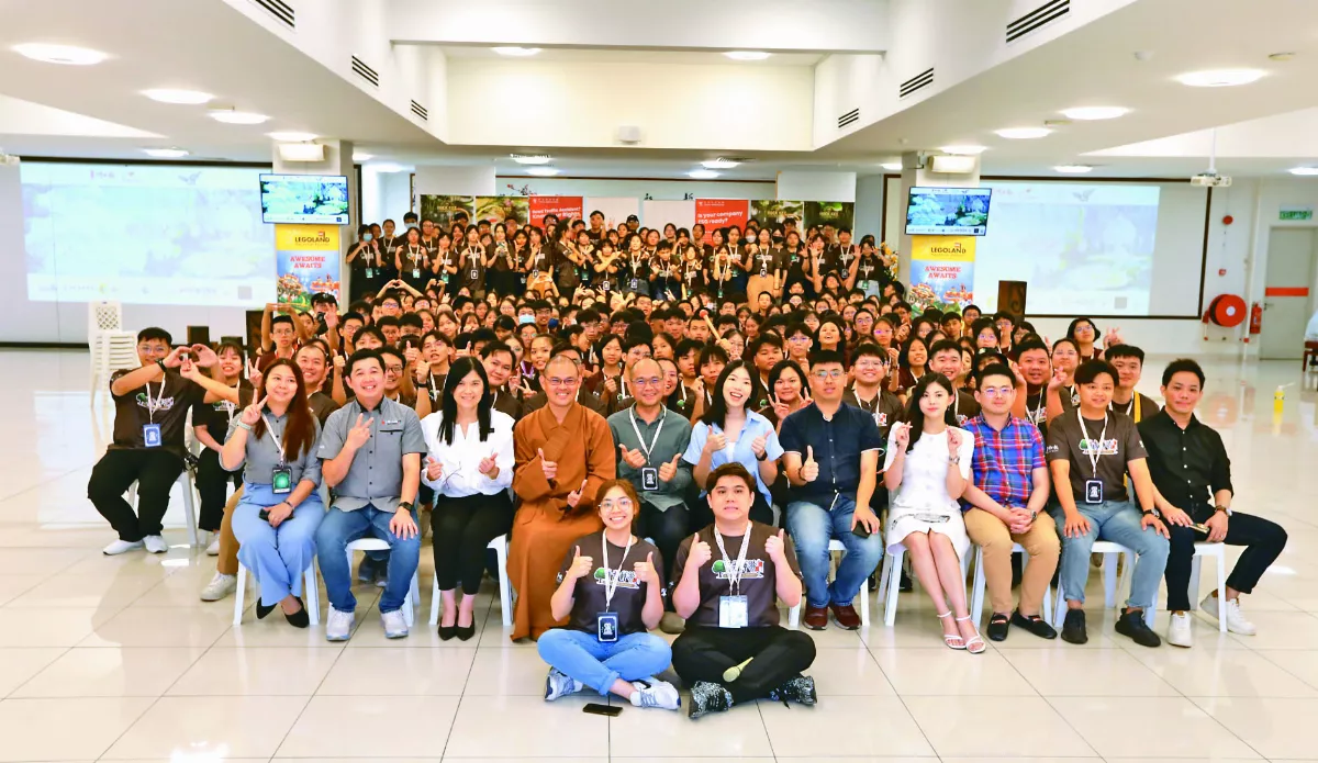 240學生記者齊聚新馬寺  願做社會良心