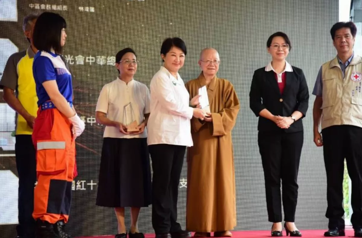 動員10萬人次救援921  佛光會今出席中市府感謝式
