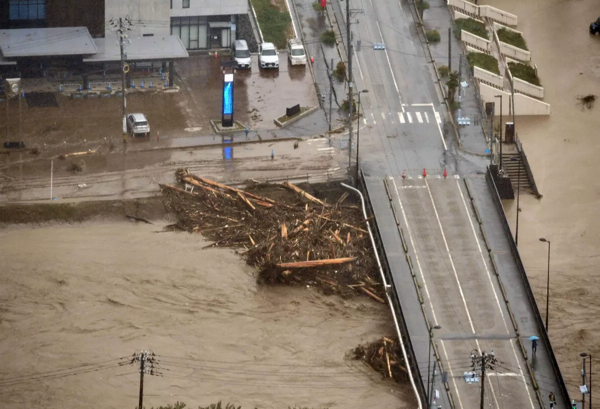 日本石川縣降破紀錄大雨   1人死亡多人失聯
