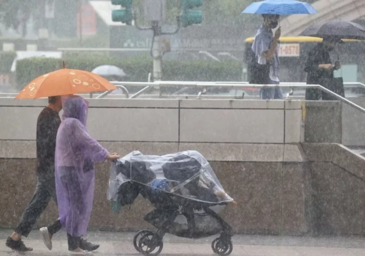 鋒面侵襲 今晚氣溫略降、未來7日雨神恐相隨