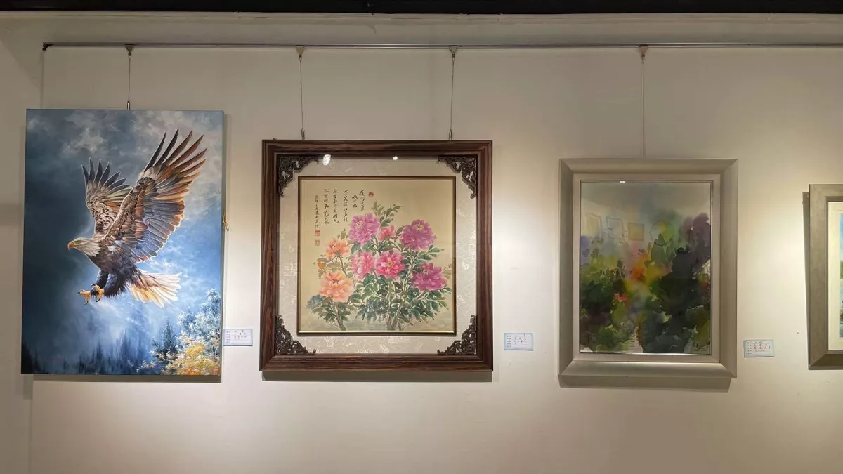 濁水溪書畫學會聯展 展現雲林藝術之美