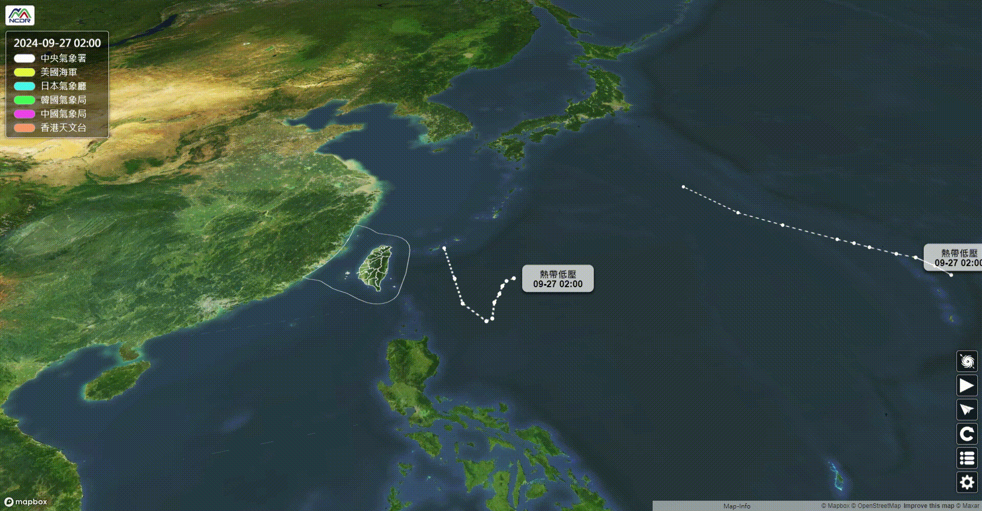 TD22估28日成颱 接近台灣時恐是中度颱風