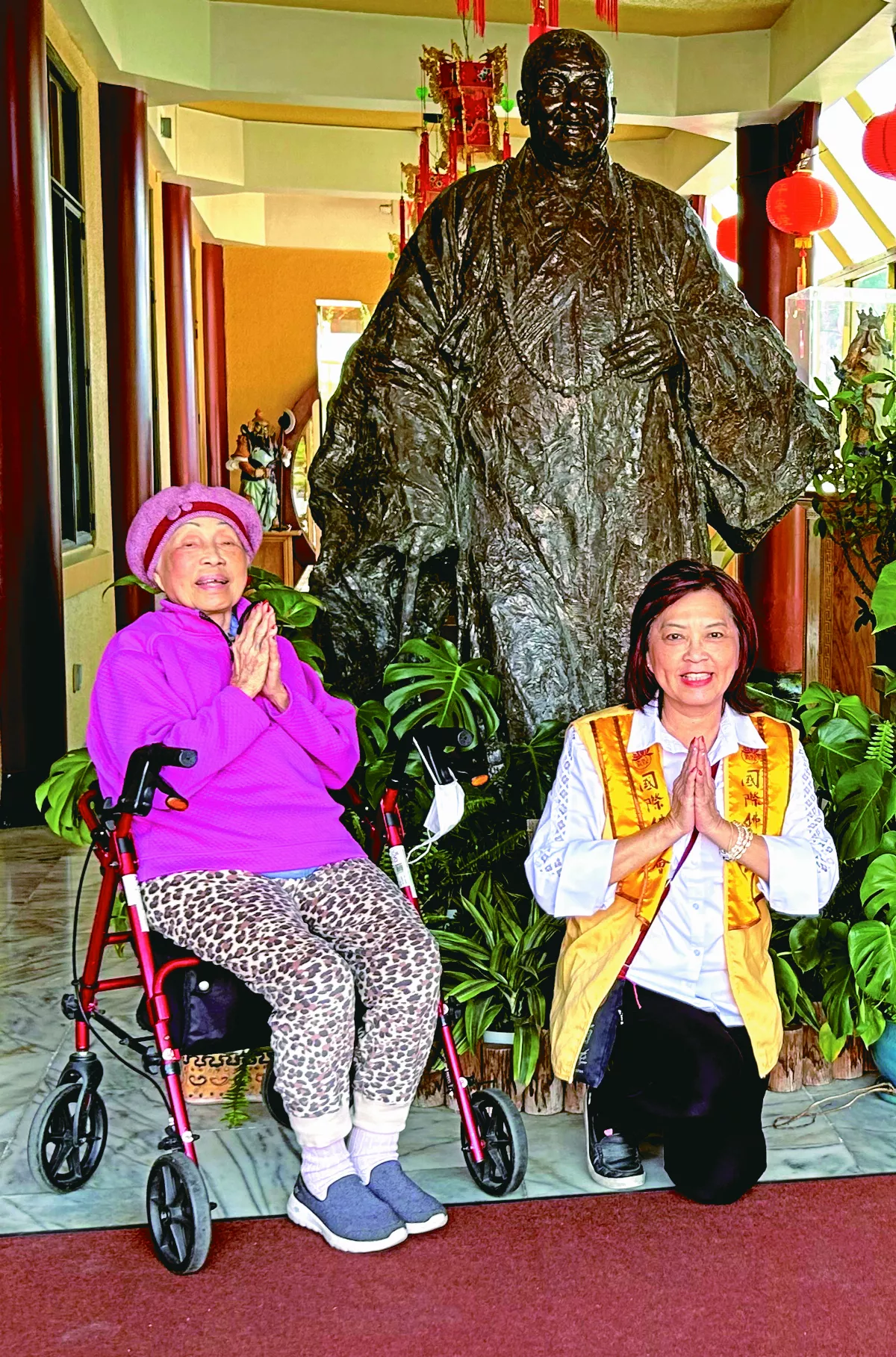 佛光燦爛洛杉磯 母女同行菩薩道