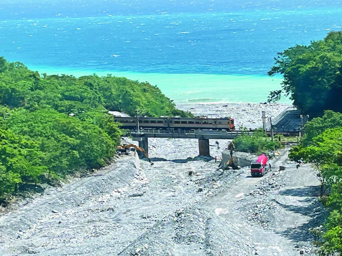 小清水溪橋西正線搶修 預計年底通車