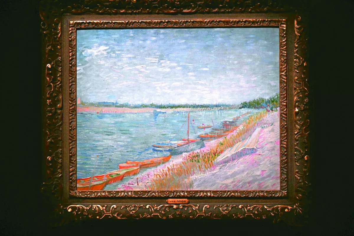 刷新亞洲拍賣紀錄 梵谷停泊的船隻10億天價成交