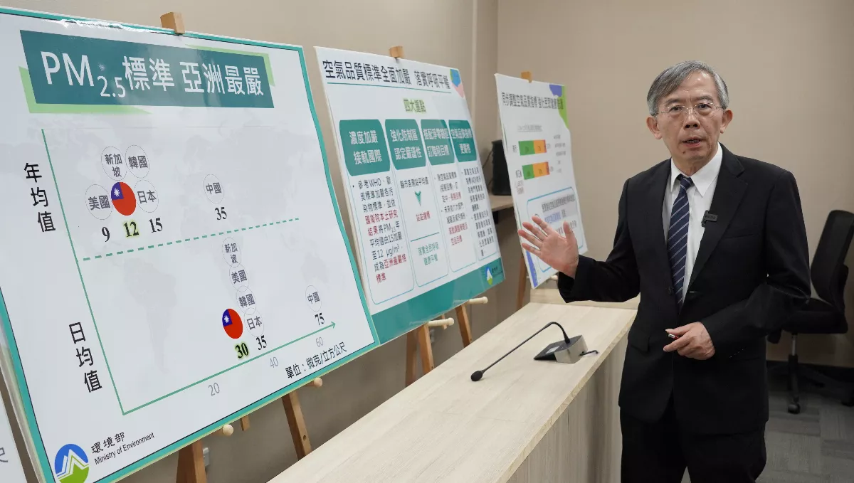空品標準修正公告 台灣PM2.5亞洲最嚴