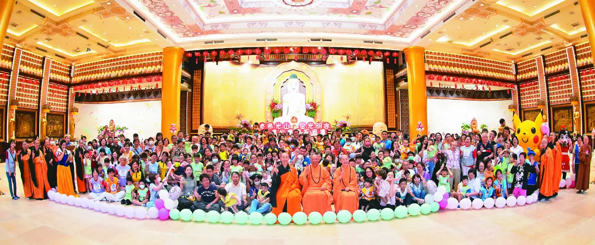 金光明寺寶寶祝福禮 500人沐佛恩