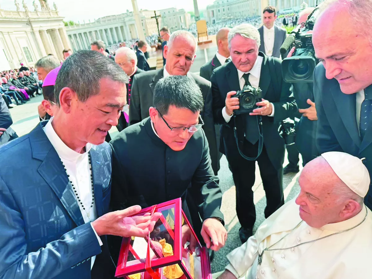 北港媽祖藝術品 致贈教宗