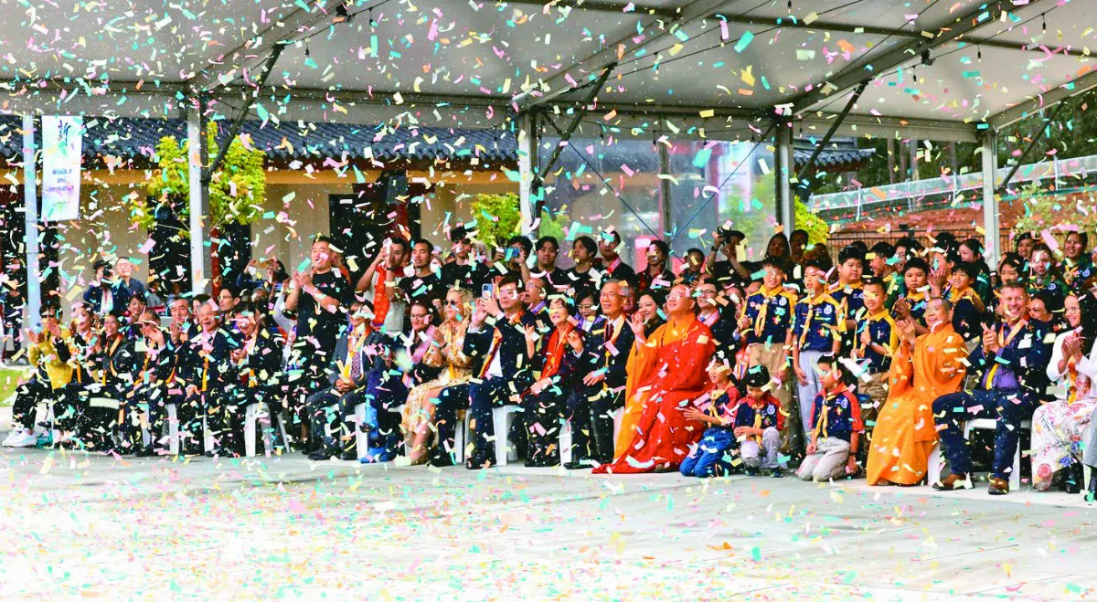 中天寺大殿啟建 七寶奠基千人見證