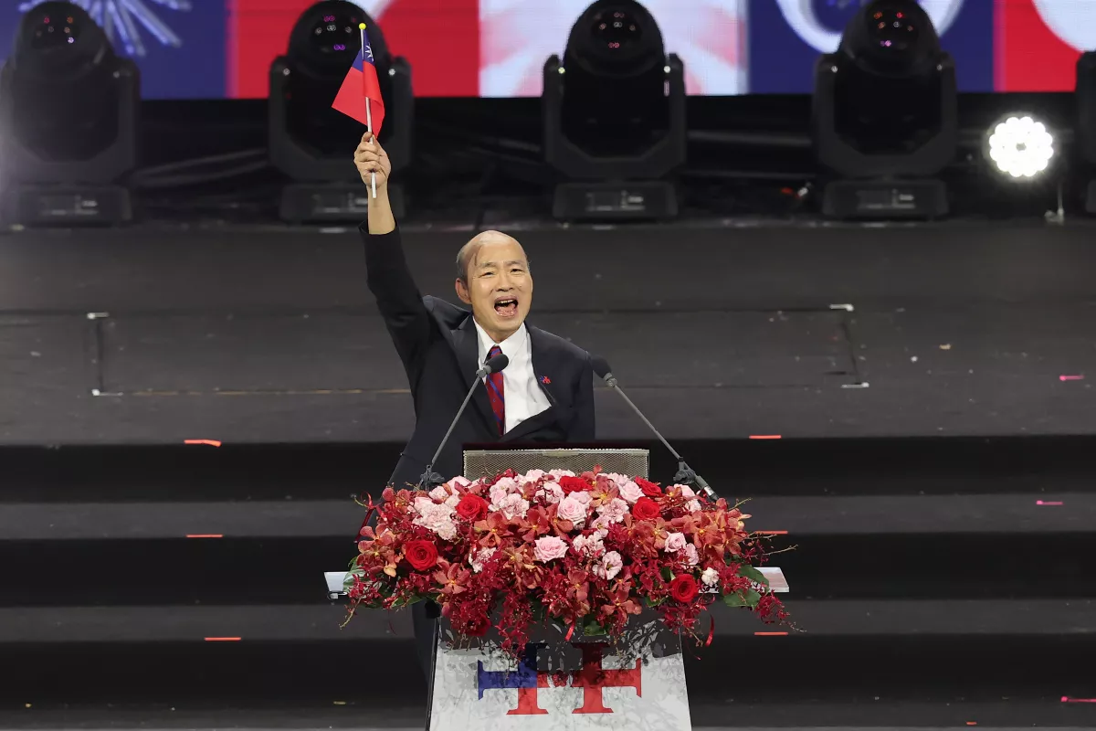 國慶晚會最高潮 韓國瑜領喊中華民國生日快樂